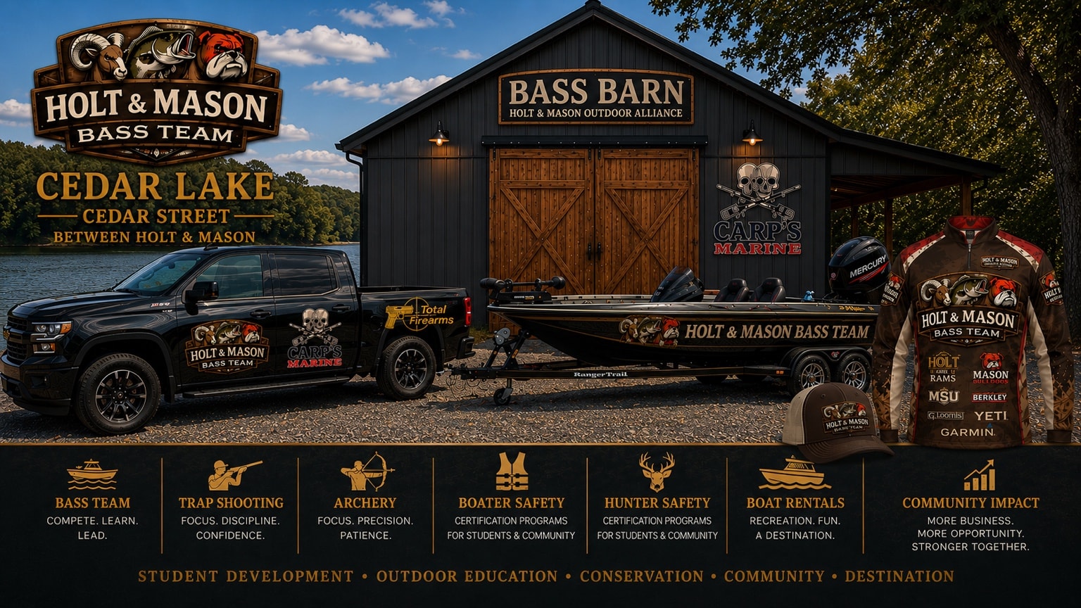 Holt & Mason Bass Team