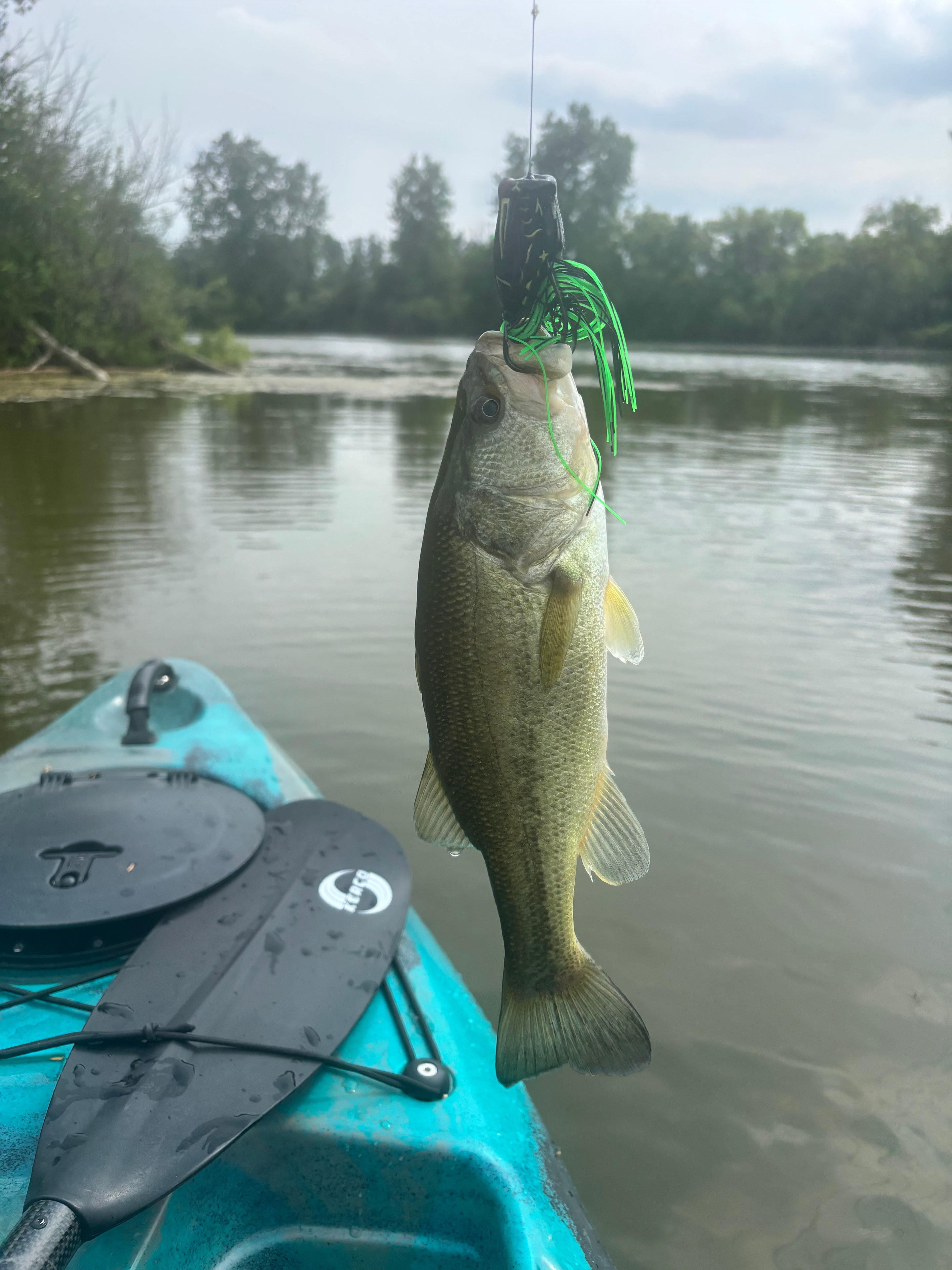 On the water